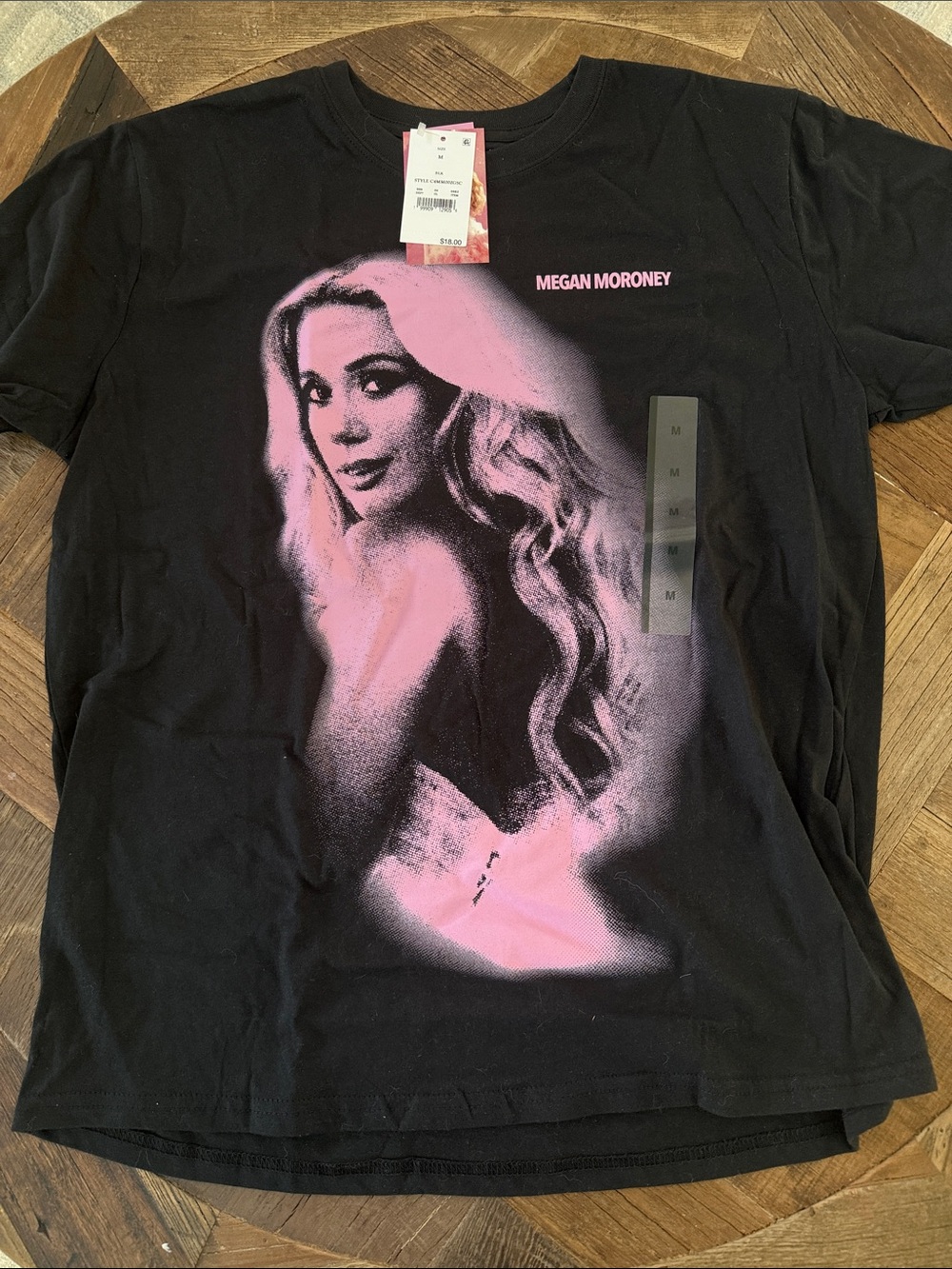 Megan Moroney Black & Pink Graphic Tee - Short Sleeve